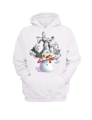 Худи мужское Christmas Maniac (белая) 9000761-1 фото
